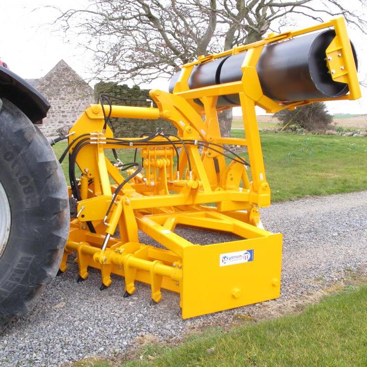 3m Gravel Road Grader with Roller